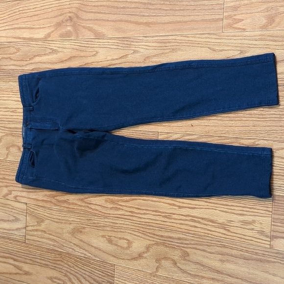 Vince dark blue stretchy jeggings with zipper and button, 10 - Picture 1 of 8